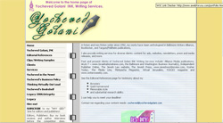 website for author